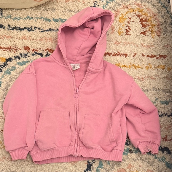 Zara Other - ✨5/$30✨Zara Light Pink Kids Hoodie